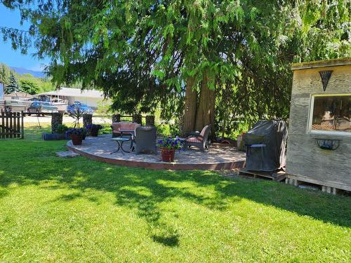 316 3Rd Avenue Nw, Nakusp, BC - Outdoor With Backyard