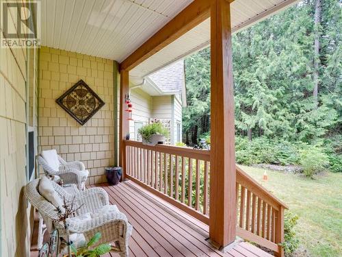 3067 Southill Road, Powell River, BC - Outdoor With Deck Patio Veranda With Exterior