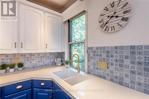 219 St. Clair Boulevard, Hamilton, ON - Indoor Photo Showing Kitchen With Double Sink