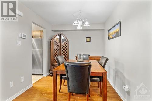 309 Cozumel Private, Ottawa, ON - Indoor Photo Showing Dining Room
