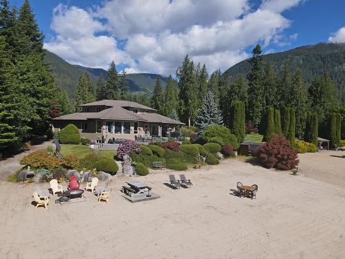 2864 Lower Six Mile Road, Nelson, BC - Outdoor With Deck Patio Veranda With View
