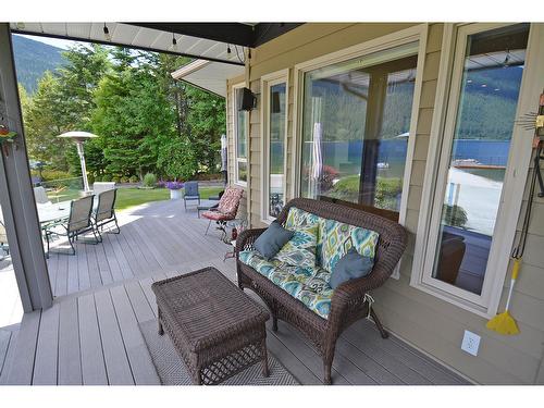 2864 Lower Six Mile Road, Nelson, BC - Outdoor With Deck Patio Veranda With Exterior