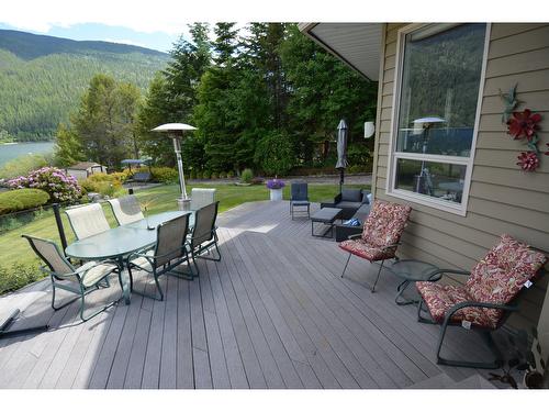 2864 Lower Six Mile Road, Nelson, BC - Outdoor With Deck Patio Veranda With Exterior