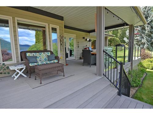 2864 Lower Six Mile Road, Nelson, BC - Outdoor With Deck Patio Veranda With Exterior