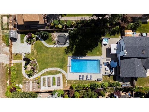 4823 Parkridge Drive, Kelowna, BC - Outdoor With In Ground Pool