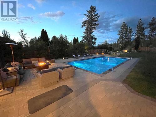4823 Parkridge Drive, Kelowna, BC - Outdoor With In Ground Pool With Backyard