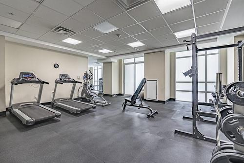 85 Robinson Street|Unit #908, Hamilton, ON - Indoor Photo Showing Gym Room