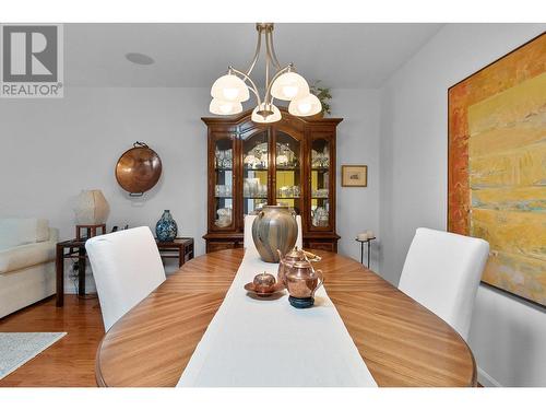 1530 Kelglen Crescent Unit# 2, Kelowna, BC - Indoor Photo Showing Dining Room