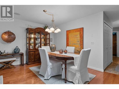 1530 Kelglen Crescent Unit# 2, Kelowna, BC - Indoor Photo Showing Dining Room