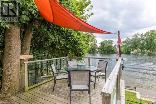 318 Sherin Avenue, Peterborough, ON - Outdoor With Body Of Water With Deck Patio Veranda