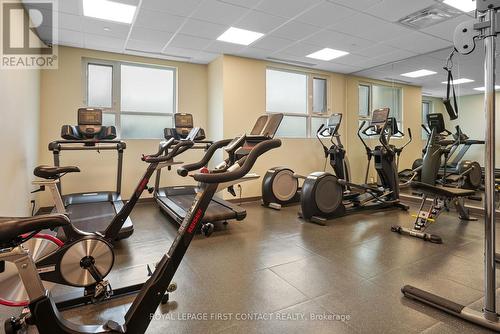 917 - 58 Lakeside Terrace, Barrie (Little Lake), ON - Indoor Photo Showing Gym Room