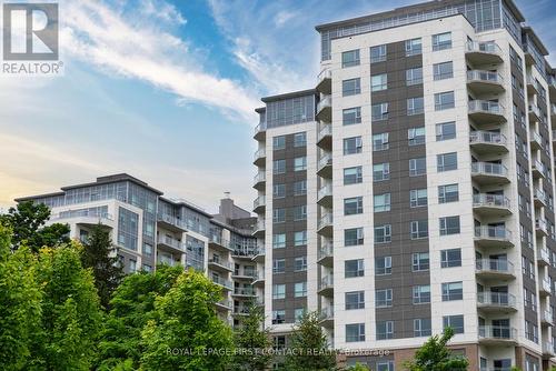 917 - 58 Lakeside Terrace, Barrie (Little Lake), ON - Outdoor With Balcony With Facade