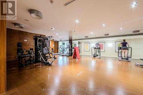 1808 - 9 Valhalla Inn Road, Toronto, ON - Indoor Photo Showing Gym Room
