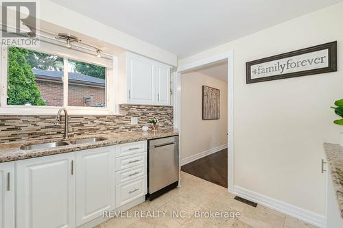 39 Edwin Drive, Brampton, ON - Indoor Photo Showing Kitchen With Double Sink