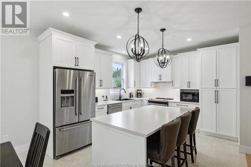 55 Carter St, Dieppe, NB - Indoor Photo Showing Kitchen With Stainless Steel Kitchen With Upgraded Kitchen