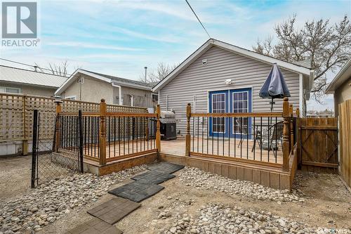 1051 Elliott Street, Regina, SK - Outdoor With Deck Patio Veranda With Exterior