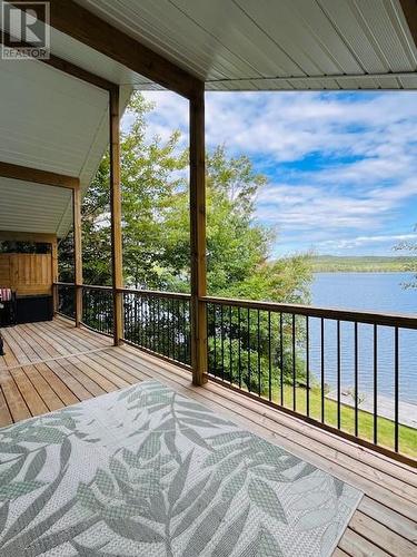 31 Hwy 546, Iron Bridge, ON - Outdoor With Body Of Water With Deck Patio Veranda With View With Exterior