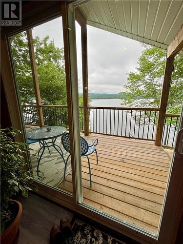 31 Hwy 546, Iron Bridge, ON -  With Body Of Water With Deck Patio Veranda With Exterior