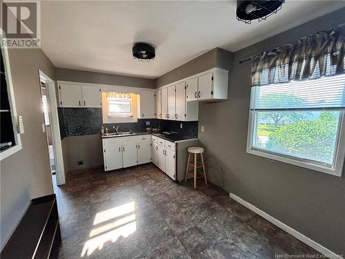 34 Rosedale Drive, Hartland, NB - Indoor Photo Showing Kitchen With Double Sink