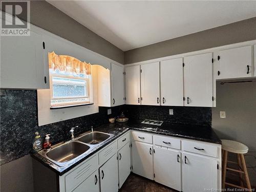 34 Rosedale Drive, Hartland, NB - Indoor Photo Showing Kitchen With Double Sink