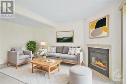 Living Room with virtual staging - 