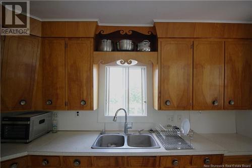 3902 Route 104, Millville, NB - Indoor Photo Showing Kitchen With Double Sink