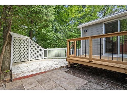 Backyard - 1770 Ch. David, Prévost, QC - Outdoor With Deck Patio Veranda With Exterior