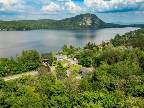 Photo aÃ©rienne - 336 Ch. Des Chalets, Coaticook, QC - Outdoor With Body Of Water With View