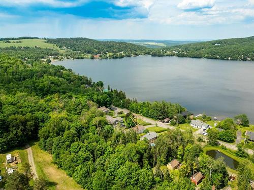 Aerial photo - 336 Ch. Des Chalets, Coaticook, QC - Outdoor With Body Of Water With View