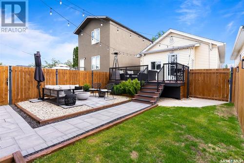 710 College Avenue, Regina, SK - Outdoor With Deck Patio Veranda