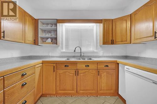 109 Mcnay Street, London, ON - Indoor Photo Showing Kitchen With Double Sink