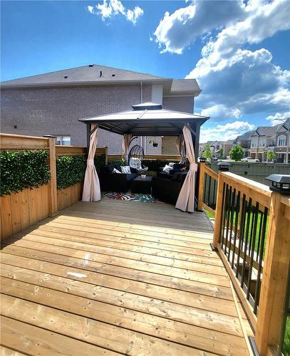 Deck & Gazebo - 3098 Michelangelo Road, Burlington, ON - Outdoor With Deck Patio Veranda With Exterior