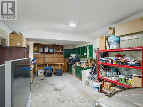 497 Mooney Road, Hastings Highlands, ON - Indoor Photo Showing Garage