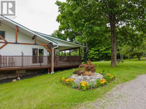 497 Mooney Road, Hastings Highlands, ON - Outdoor With Deck Patio Veranda