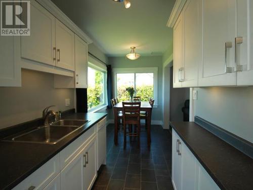 6868 Egmont Street, Powell River, BC - Indoor Photo Showing Kitchen With Double Sink