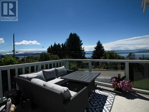 6868 Egmont Street, Powell River, BC - Outdoor With Deck Patio Veranda With View
