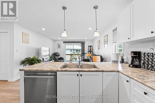 150 Rollins Drive, Belleville, ON - Indoor Photo Showing Kitchen With Double Sink