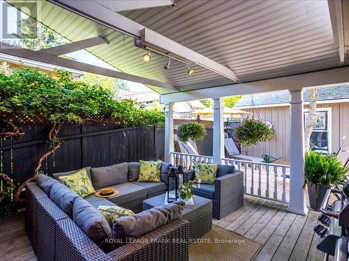 532 Charlotte Street, Peterborough, ON - Outdoor With Deck Patio Veranda With Exterior