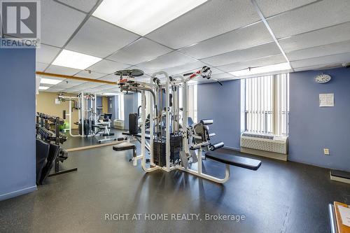 1002 - 55 William Street E, Oshawa, ON - Indoor Photo Showing Gym Room