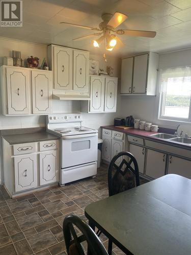 3-5 George'S Lane, Trepassey, NL - Indoor Photo Showing Kitchen With Double Sink