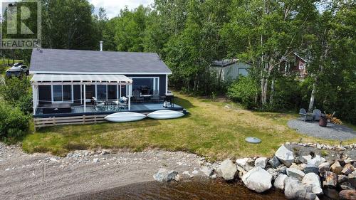 14 Crooked Lake Road, Badger, NL - Outdoor With Deck Patio Veranda