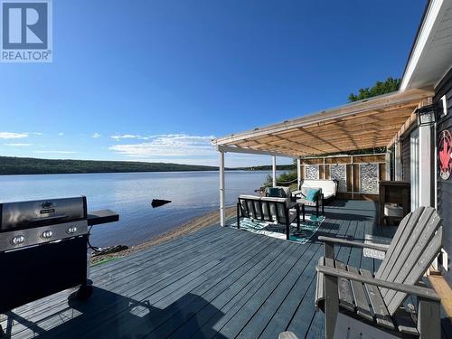 14 Crooked Lake Road, Badger, NL - Outdoor With Body Of Water With Deck Patio Veranda