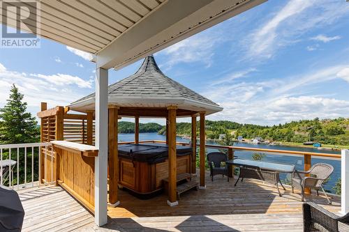 14 Church Road, Pilley'S Island, NL - Outdoor With Deck Patio Veranda With Exterior