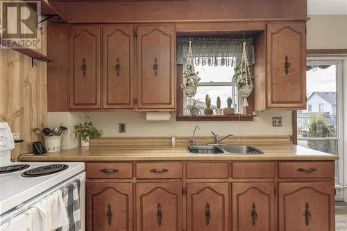 61 & 63 Wellington St W, Sault Ste. Marie, ON - Indoor Photo Showing Kitchen With Double Sink