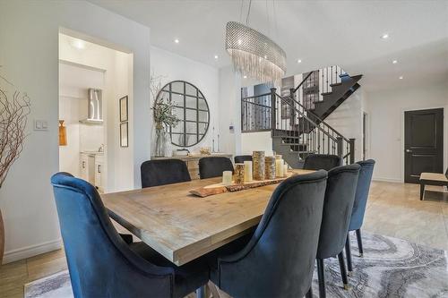 235 Glancaster Road, Ancaster, ON - Indoor Photo Showing Dining Room