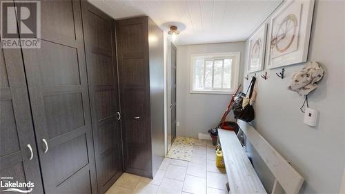 Laundry area /storage cabinetry - 639 Ravenscliffe Road, Huntsville, ON - Indoor Photo Showing Other Room