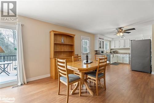 155 Balsam Chutes, Huntsville, ON - Indoor Photo Showing Dining Room