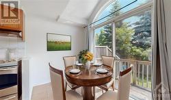 virtually Staged - Breakfast nook - 