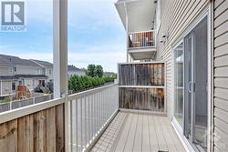 Balcony off kitchen area - 