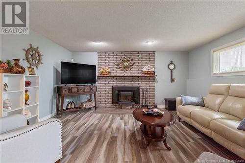 81 Queensway Drive, Moncton, NB - Indoor Photo Showing Living Room With Fireplace